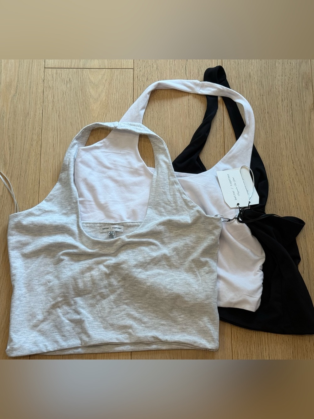 Better Together 3-Pack Halter Crop Tops – Women’s XL – NWT - Picture 1 of 2